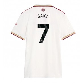 Arsenal Bukayo Saka #7 Tredjetrøje Dame 2025-26 Kortærmet